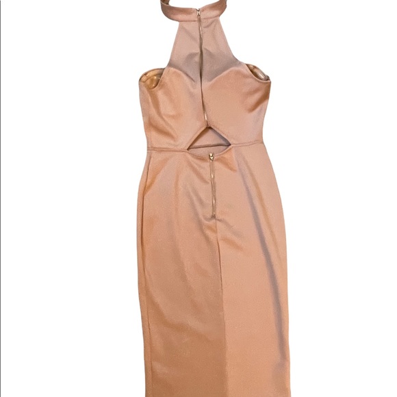 Nude midi dress - Picture 2 of 3